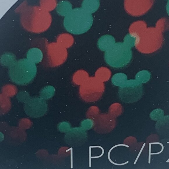 Disney Magic Holiday Mickey Mouse MotionMosaic Hanging Projection Ornament 9 “ - Picture 4 of 7